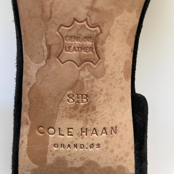 Black Cole Haan Heels Size 8.5 - Picture 4 of 4